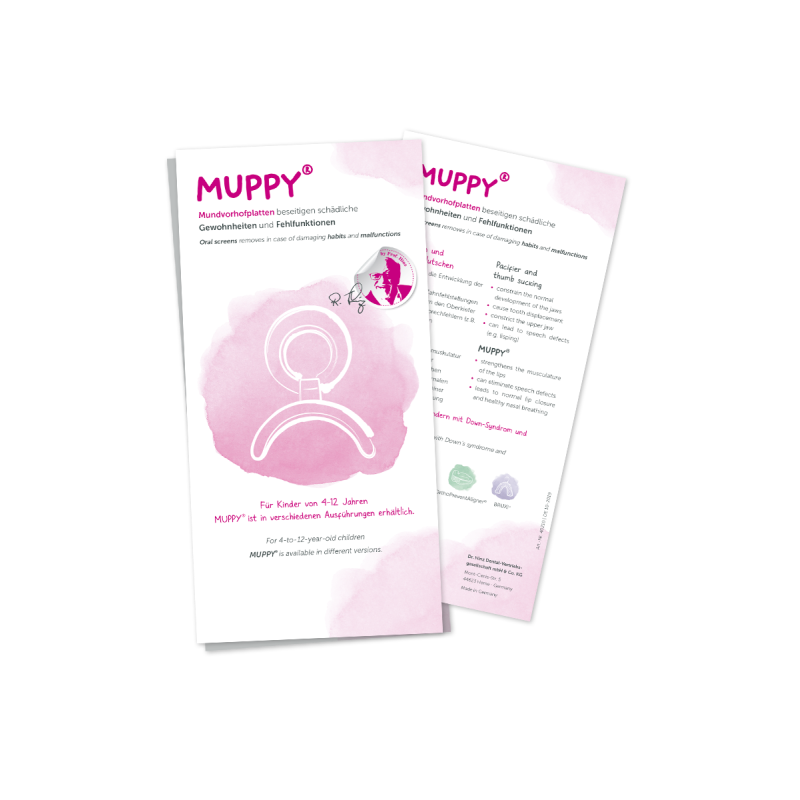 Flyer Frühbehandler Muppy® -  40210