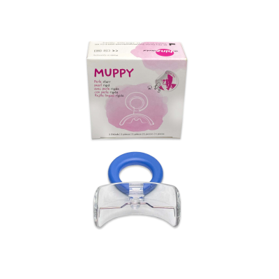 Muppy Oral screen pearl II rigid / transparent -  93502