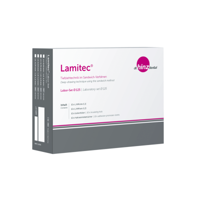 LAMItec® laboratory set Ø 125 mm (L1:0,75,L2:1,8) (IST devices, lower jaw orthodontic devices) -  986500