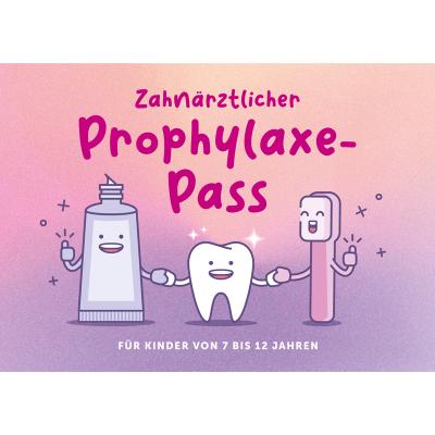 Prophylaxe-Pass für Kids von 7-12 Jahren -  163011